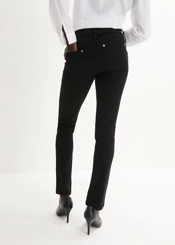 Jean slim taille mi-haute, très extensible, bonprix