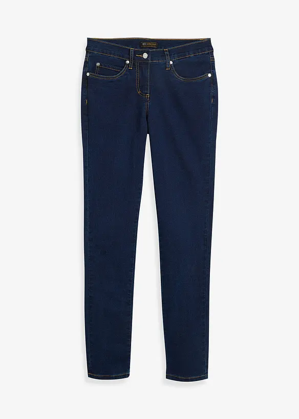 Jean slim taille mi-haute, très extensible, bonprix