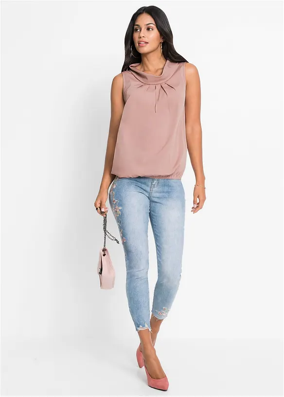 Blouse sans manches, bonprix