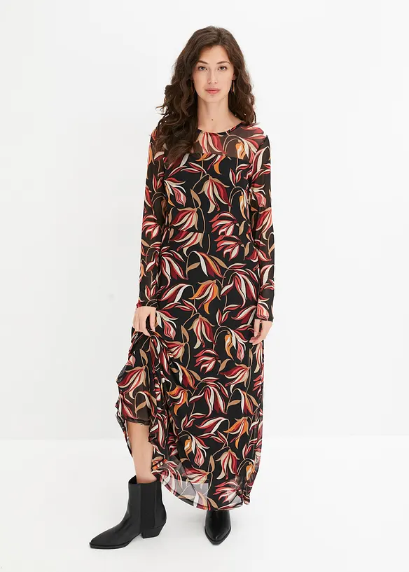 Robe en mesh, bonprix