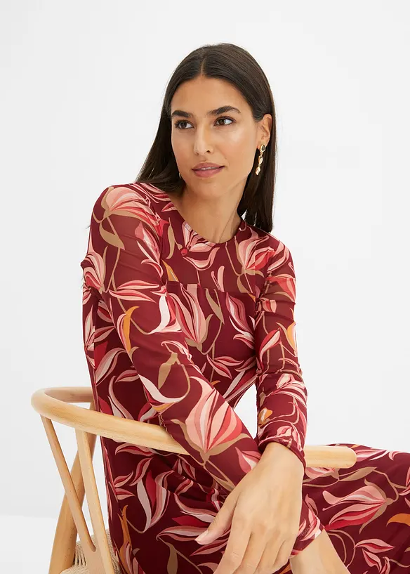 Robe en mesh, bonprix