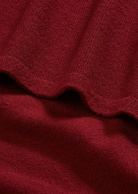 Robe en maille à col réglable, bonprix