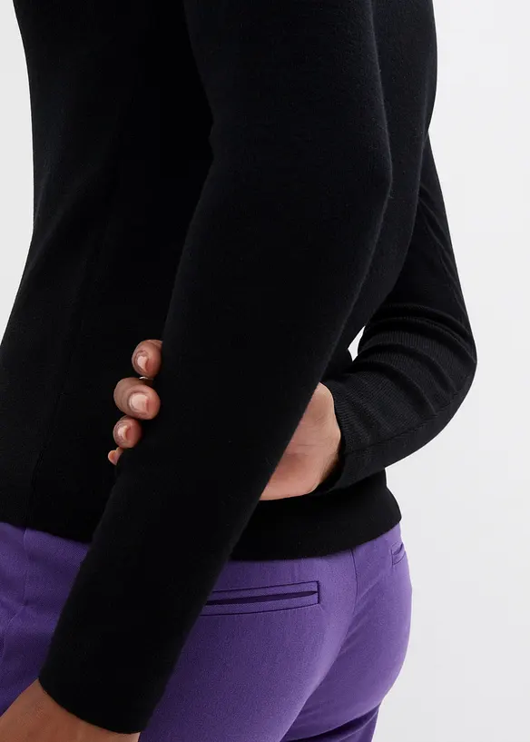 Pull en fine maille douce, bonprix