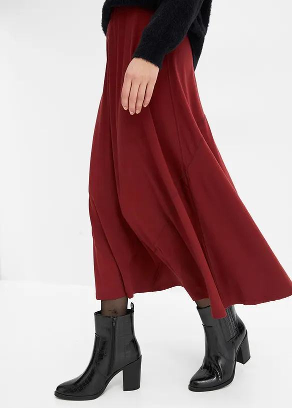 Jupe évasée en jersey, bonprix