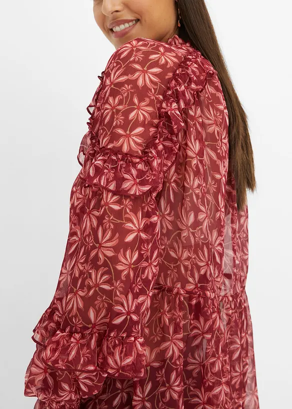 Blouse en mousseline, bonprix