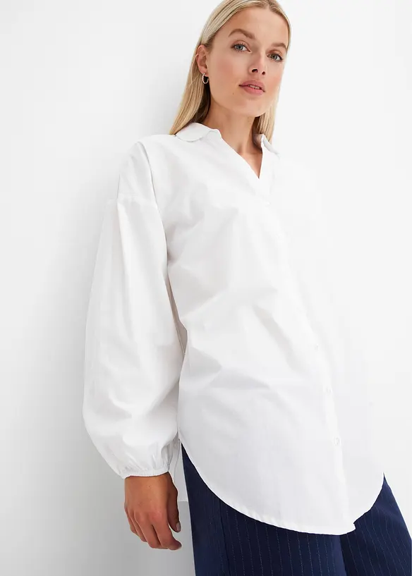 Chemisier oversize 100 % coton, bonprix