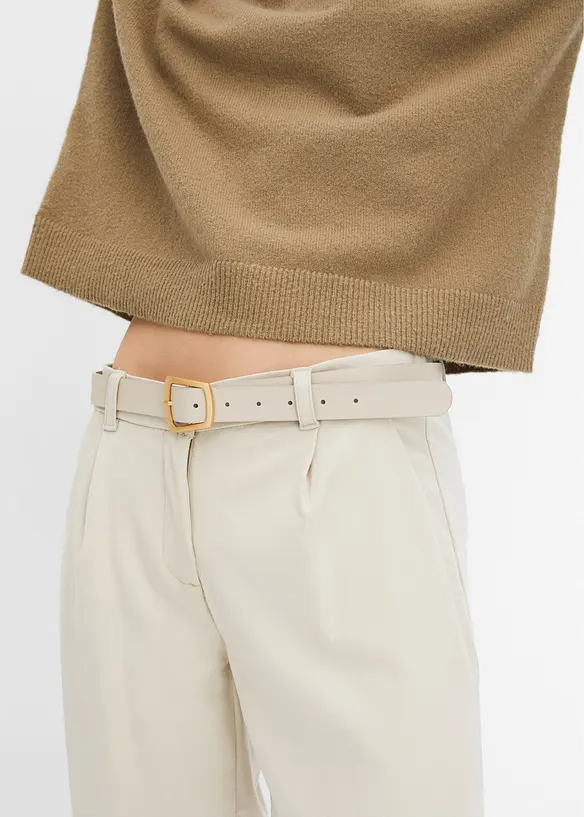 Pull col rond à épaules descendues, bonprix