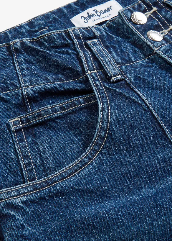 Jean large taille haute, bonprix