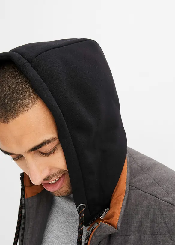 Gilet sans manches matelass&eacute; &agrave; capuche amovible, bonprix