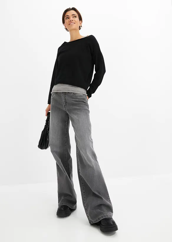 Pull et top 100% coton (ens. 2 pces), bonprix