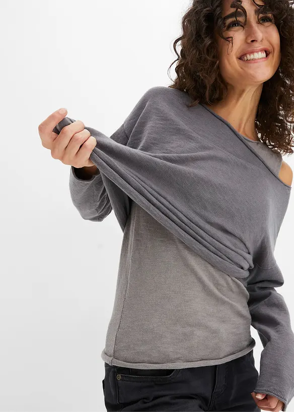 Pull et top 100% coton (ens. 2 pces), bonprix