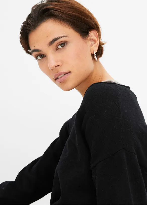 Pull et top 100% coton (ens. 2 pces), bonprix