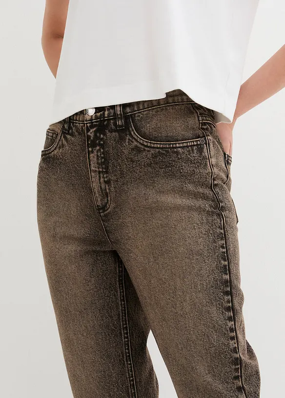 Jean Mom taille haute, bonprix