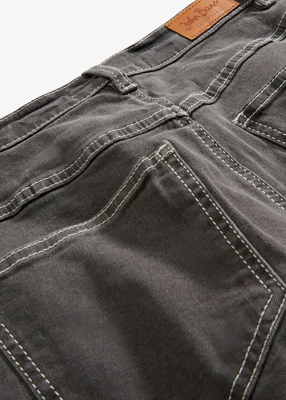 Jean mom taille haute, extensible, bonprix