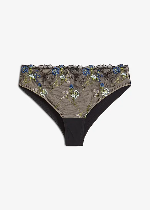 Slip brésilien brodé, bonprix