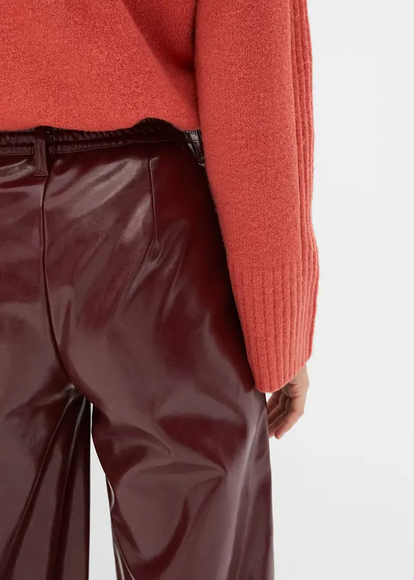 Pantalon enduit, bonprix