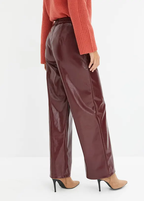 Pantalon enduit, bonprix
