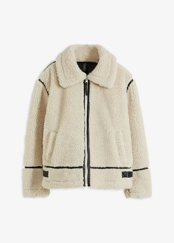 Veste en sherpa, bonprix