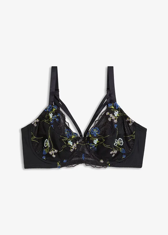 Soutien-gorge minimiseur à broderie, bonprix