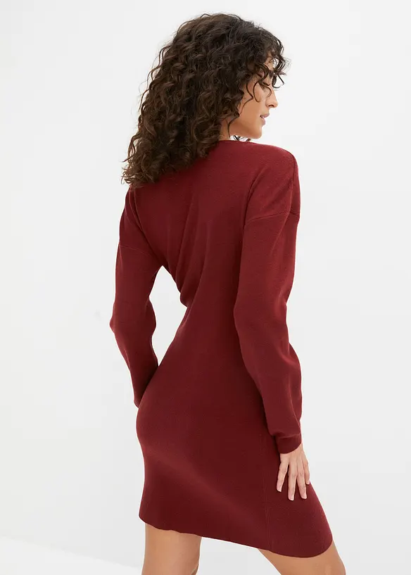 Robe en maille de viscose mélangée, bonprix