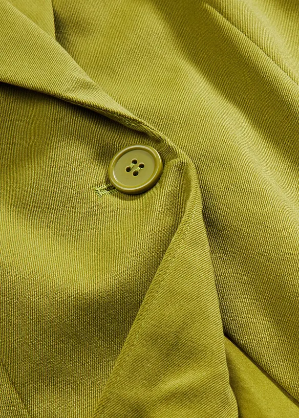 Blazer long en viscose mélangée, bonprix