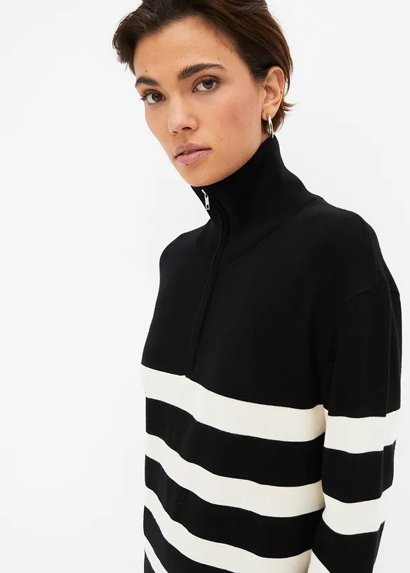 Mini-robe en maille, bonprix