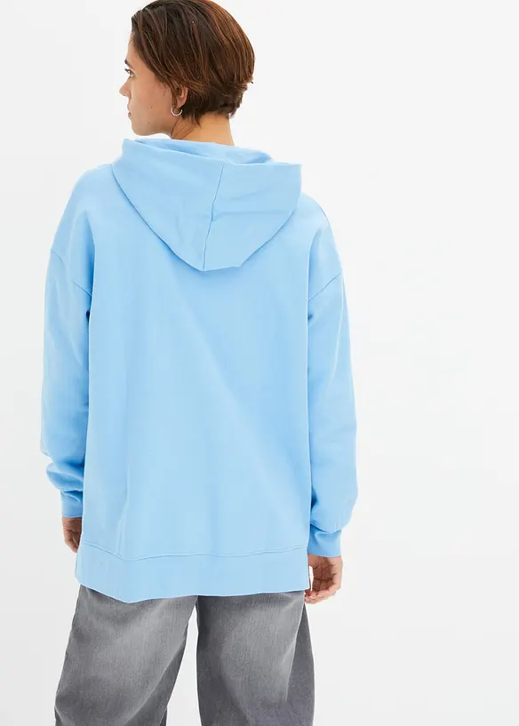 Sweat à capuche 100% coton, bonprix