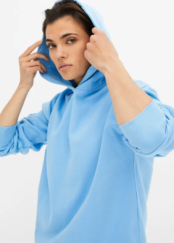 Sweat à capuche 100% coton, bonprix