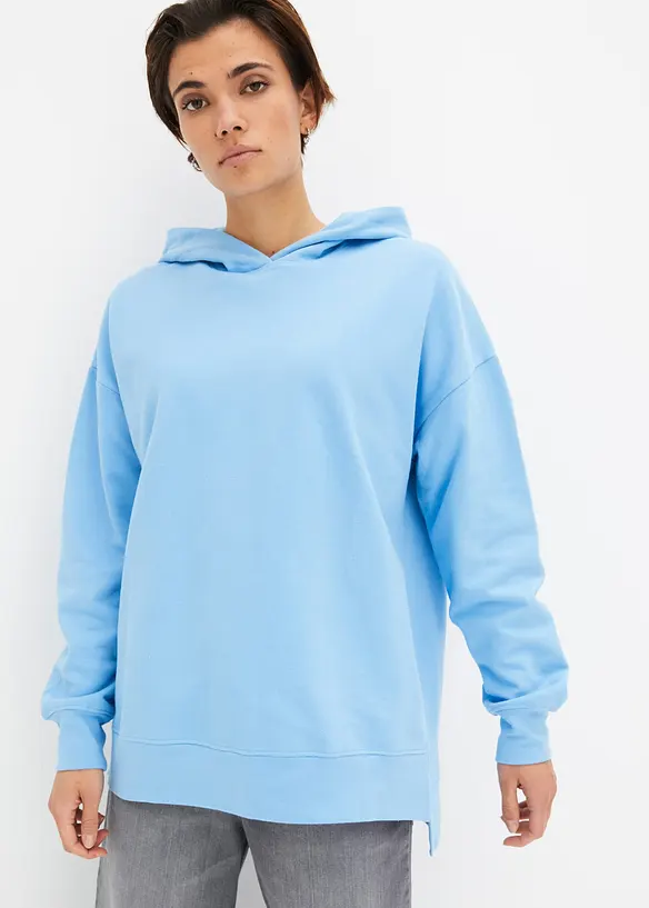 Sweat à capuche 100% coton, bonprix