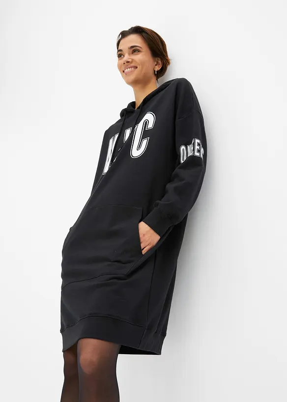 Robe en molleton 100% coton, bonprix