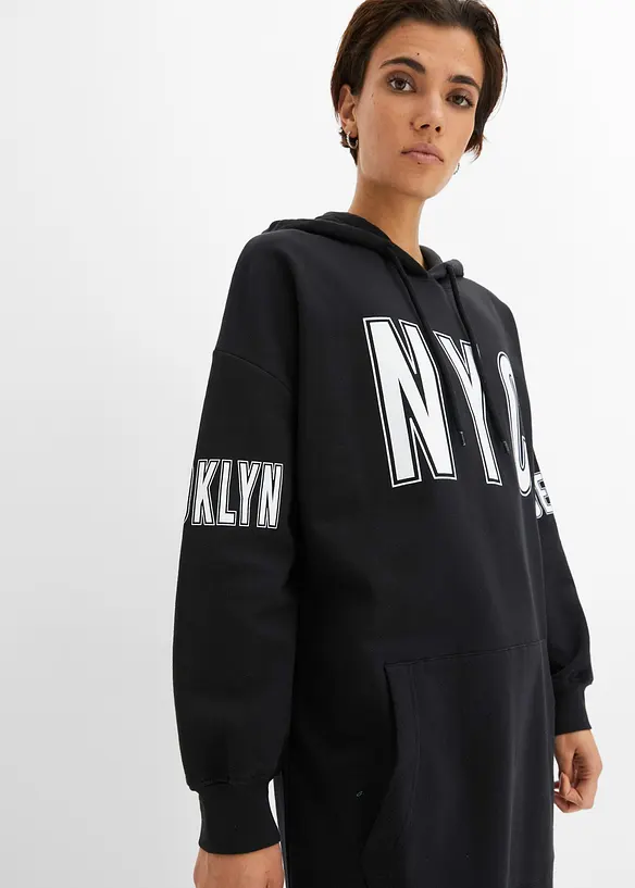 Robe en molleton 100% coton, bonprix