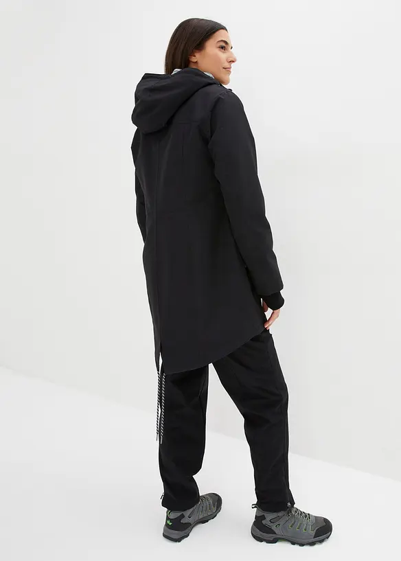 Parka mi-longue 3en1 avec poches pratiques, bonprix