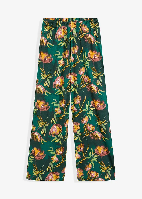 Pantalon de pyjama large en viscose mélangée, bonprix