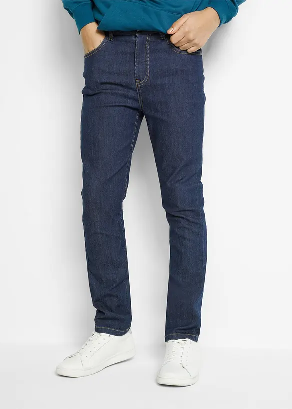 Jean slim extensible, taille réglable, droit, bonprix