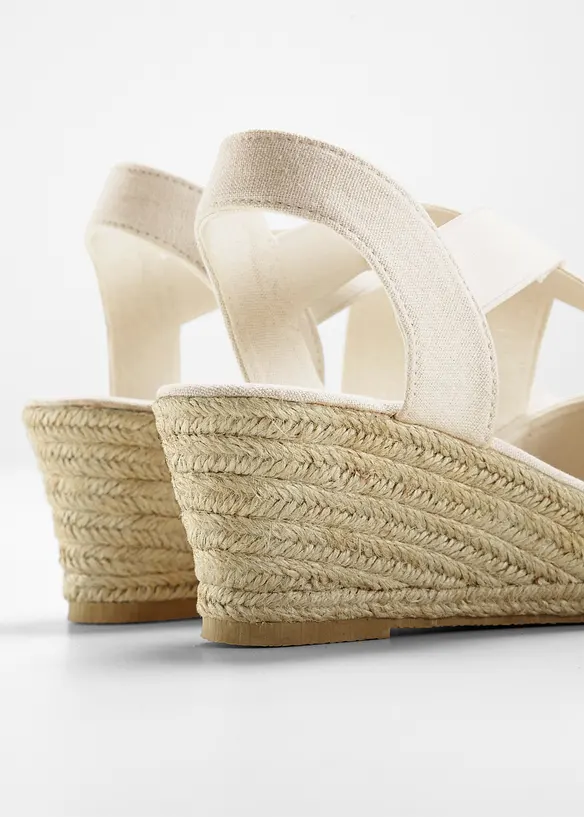 Sandales compensées, bonprix