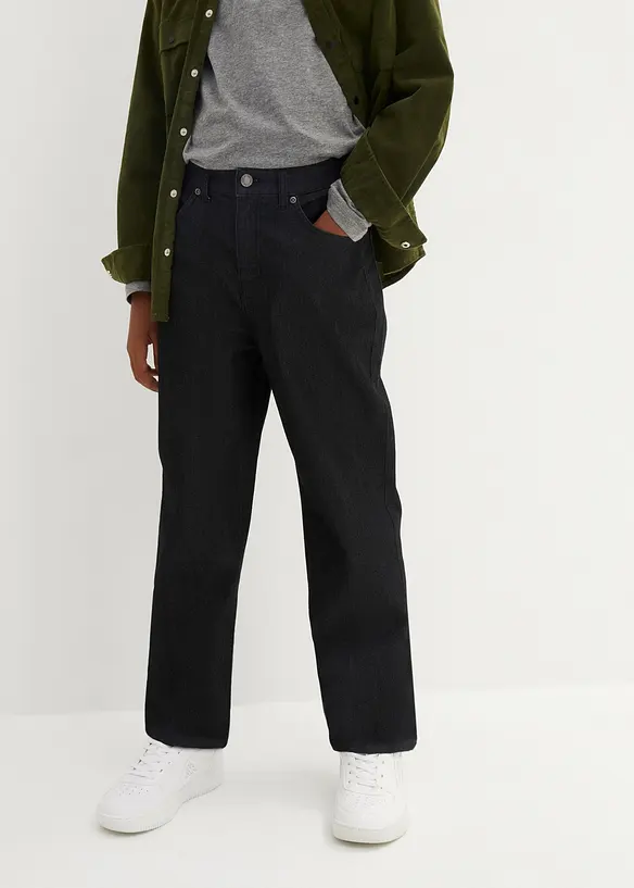 Jean ample à taille réglable, droit, bonprix