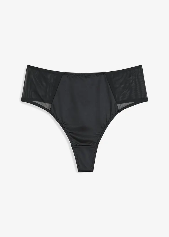 String taille haute avec empiècements en mesh, bonprix