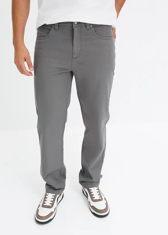 Pantalon droit et extensible, coupe classique, bonprix