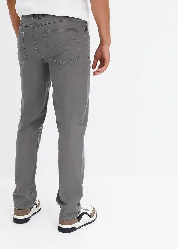 Pantalon droit et extensible, coupe classique, bonprix