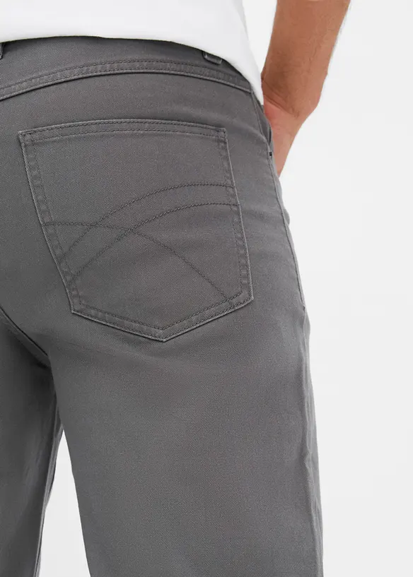 Pantalon droit et extensible, coupe classique, bonprix