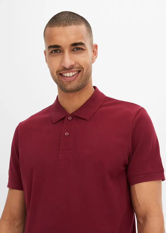 Polo en maille piquée 100% coton, bonprix