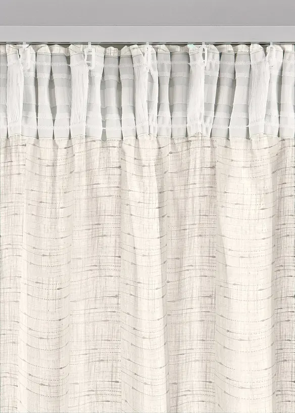 Voilage texturé, différentes tailles (1 pce), bonprix