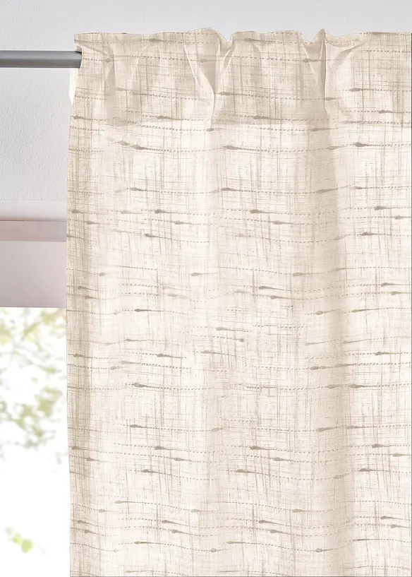 Voilage texturé, différentes tailles (1 pce), bonprix