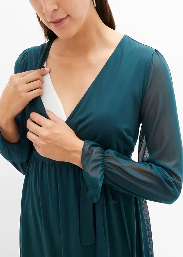 Robe de grossesse et d’allaitement avec nœud, bonprix