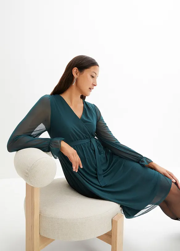 Robe de grossesse et d’allaitement avec nœud, bonprix