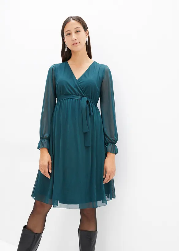 Robe de grossesse et d’allaitement avec nœud, bonprix