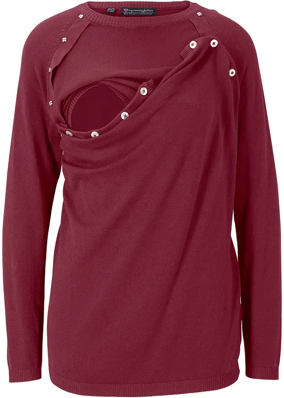 Pull de grossesse et d’allaitement en fine maille, bonprix