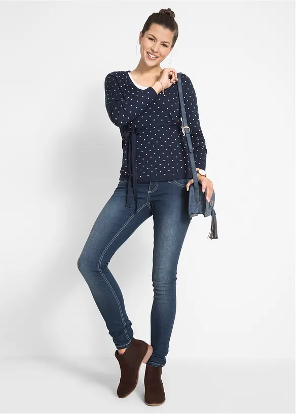 Pull de grossesse et d’allaitement en fine maille, bonprix