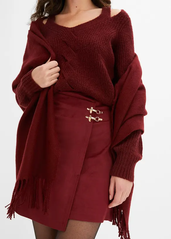 Jupe style portefeuille, bonprix