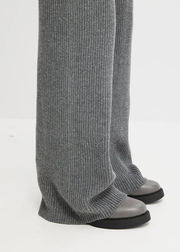 Pantalon palazzo côtelé, bonprix